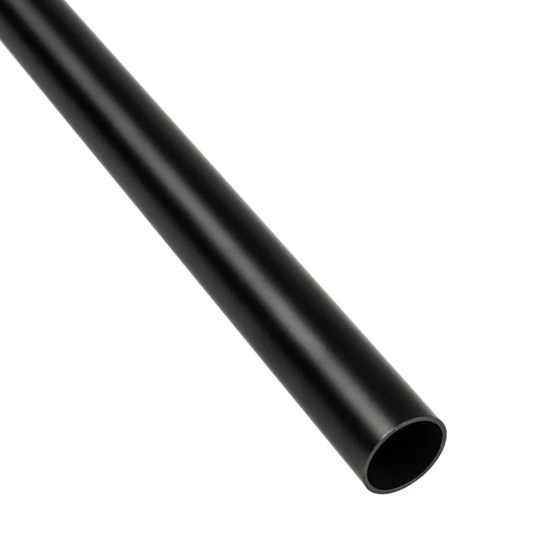 Hardtubing 14 mm AD, 500 mm — BitsPower Bitspower None Chamfer Messing, kohlenschwarz