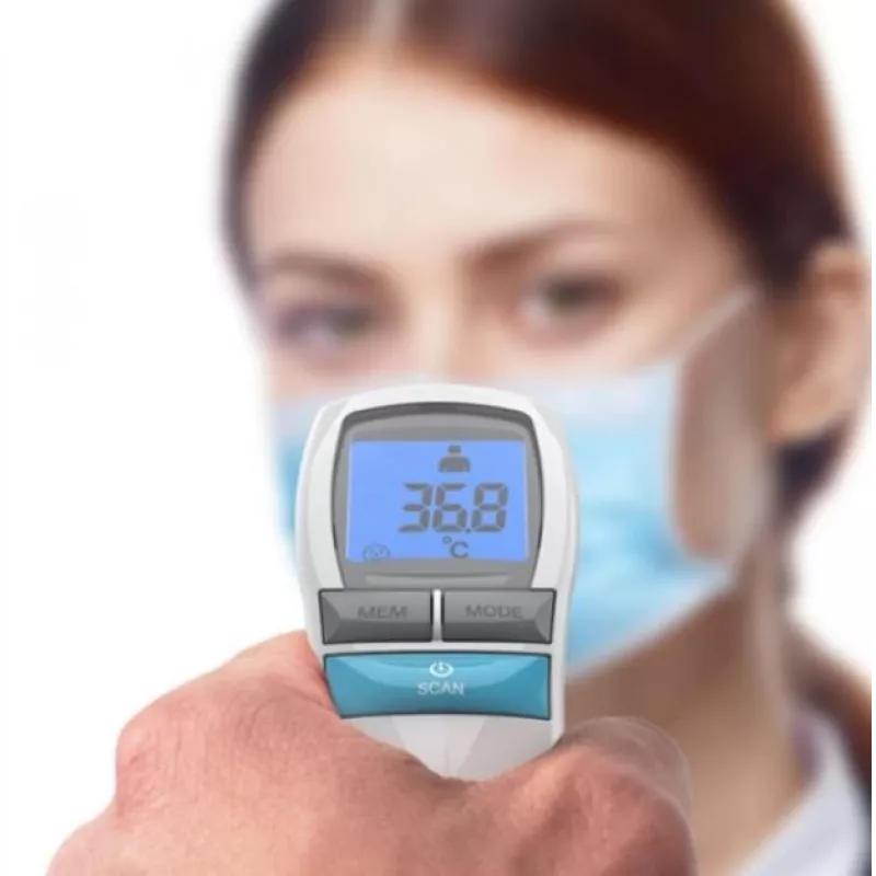 Infrarot-Kontaktloses Thermometer HoMedics TE-200-EEU — schnelle, kontaktlose Messung für Erwachsene und Kinder