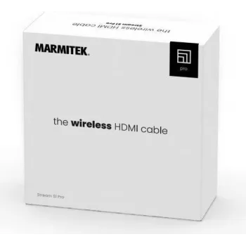 Drahtloses HDMI-Kabel Marmitek Stream S1 Pro 4K 60Hz - Drahtloser HDMI-Extender, bis zu 30 m Reichweite