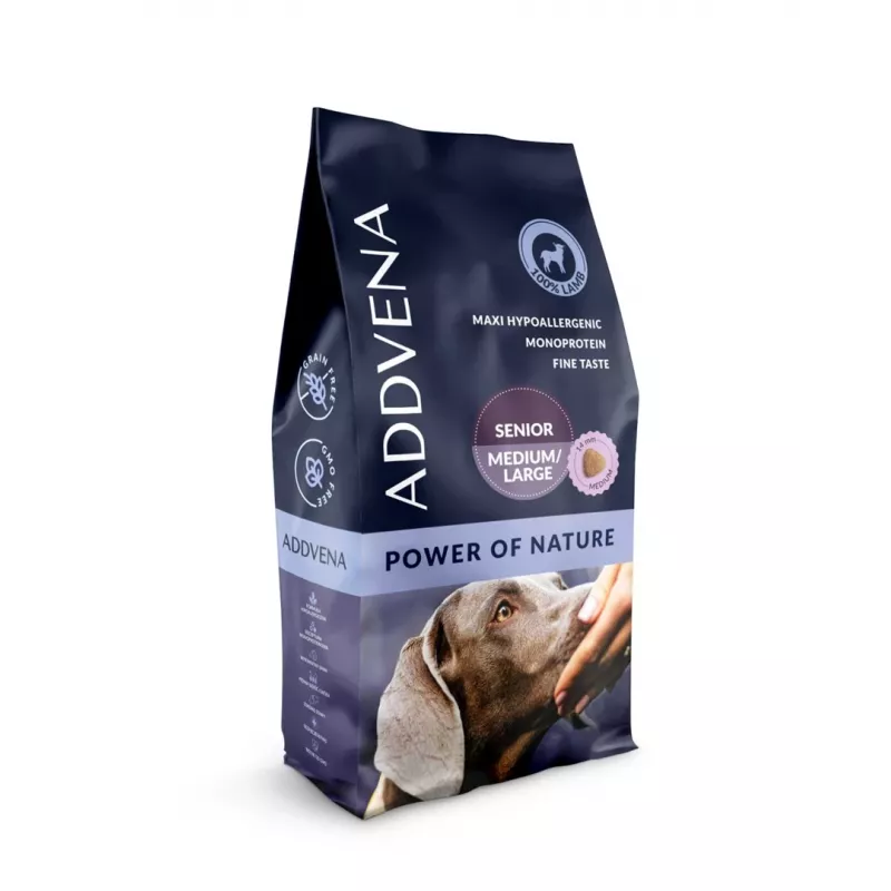 ADDVENA Power of Nature Senior Medium/Large Lamb - Trockenfutter - 10kg