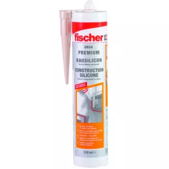 Silikondichtstoff Fischer 53091 310 ml Weiß