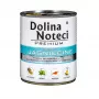Nassfutter für Hunde Dolina Noteci Premium Lamm 800 g Dose — getreidefrei, ausgewachsene Hunde, Protein 12%, Feuchtigkeit 77%