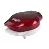 Beper BT.603Y Party Line Waffeleisen, 18 cm Antihaftplatte