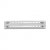 DeLOCK 19 Zoll Keystone Patchpanel 48 Port mit Zugentlastungen 2U grau