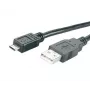 USB-Kabel MediaRange MRCS138 1,2 m USB A Micro-USB B Schwarz
