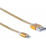 Lightning-Kabel ShiverPeaks BS14-50046 0,9 m Gold