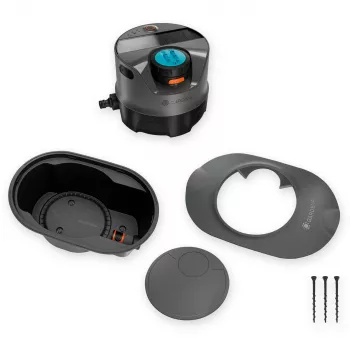 Gardena AquaPrecise Kreisregner Schwarz Grün 1 Stk.