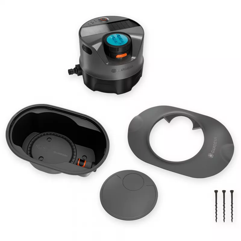 Gardena AquaPrecise Kreisregner Schwarz Grün 1 Stk.