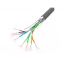 Netzwerkkabel LANBERG LCF5-11CC-0305-S Cat5e F/UTP, 24 AWG CCA, 305 m, grau
