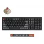 Mechanische Full-Size (100%) Tastatur Keychron V6 Ultra 8K — QWERTY, Bluetooth, RGB-LED, Schwarz