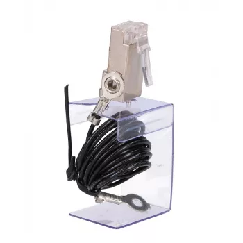Netzwerkkabel UBIQUITI TOUGHCable RJ-45 Cat5e 1 m, schwarz, RJ-45-Stecker