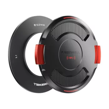 Objektiv-Basisring Freewell FW-L1-BL52 52 mm mit Deckel für Real Locking VND