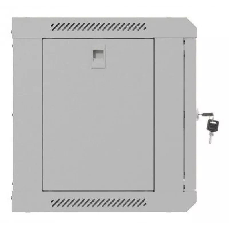 Rack-Montageschrank LANBERG WF03-5306-10S 19 Zoll 6U grau mit Glastür