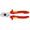 Knipex 95 16 165 T Kabelcrimper Crimpwerkzeug Schwarz, Gelb