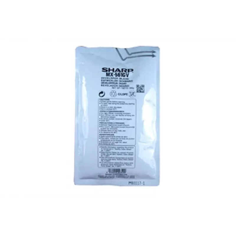 Sharp MX-561GV - Entwickler-Kit schwarz - für MX-M-Serie: 464 N, 464, 465, 465 N, 565 N, 565, 365, 365 N, 364, 364 N, 564, 564 N