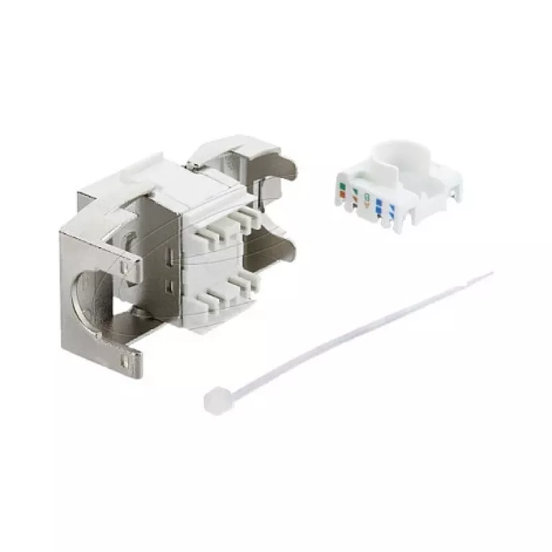 Keystone-Modul RJ45 Cat.6A werkzeugfrei, DELOCK 90990, blau