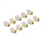 DeLOCK Keystone-Modul 88111 Flach Gelb RJ-45 10 Stück