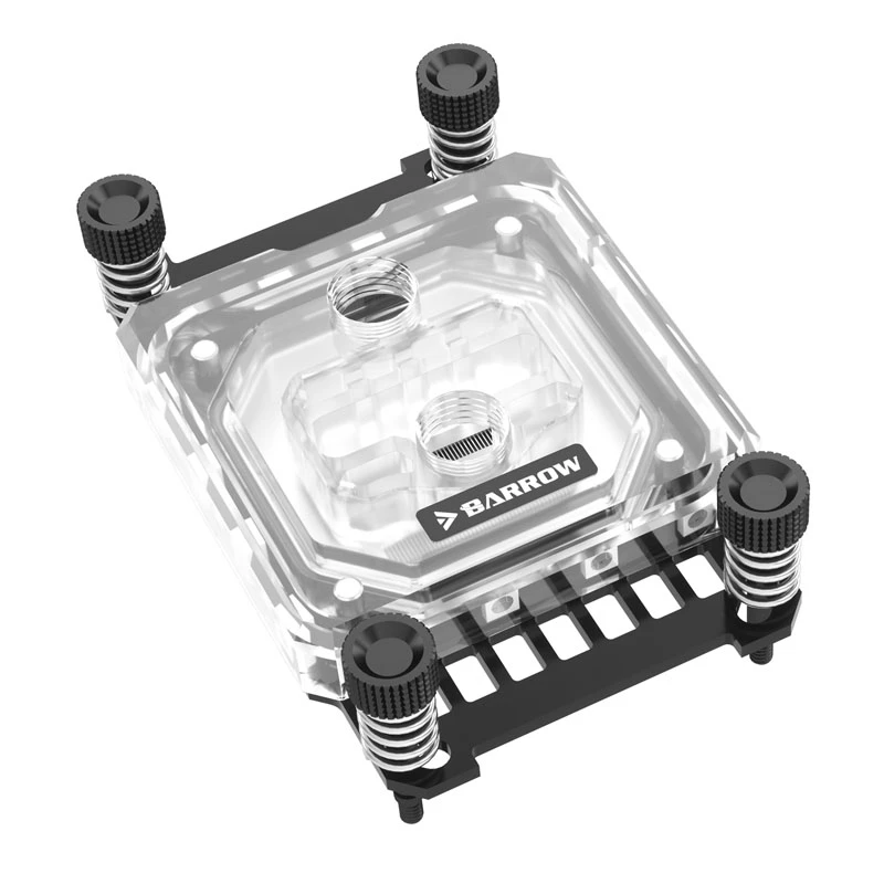 Waterblock Brimarex BARROWCH LTYK3A-04 V2 für AMD Sockel AM4/AM5, Acryl, Schwarz