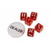 Extralink Set DO Pokera Premium 300 Chips 2 Decks und Würfeletui