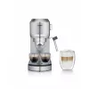 Espressomaschine SEVERIN Newspresa KA 5997 — halbautomatisch, 1 l Wassertank, 1350 W, Kaffeepulver, schwarz/gebürsteter Edelstahl/chrom