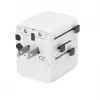 Reise-Netzteil GEMBIRD TPA-1A2C20-01-W — 20 W, USB-A (18 W) + 2× USB-C (20 W), Stecker Typ E, weiß