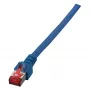 EFB-Elektronik RJ45 Patchkabel Cat.6 S/FTP LSZH Blau 0,15m Hersteller: EFB Elektronik (K5513.0,15)
