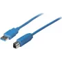 USB-Kabel ShiverPeaks 5 m USB 3.2 Gen 1 USB A auf USB B Blau