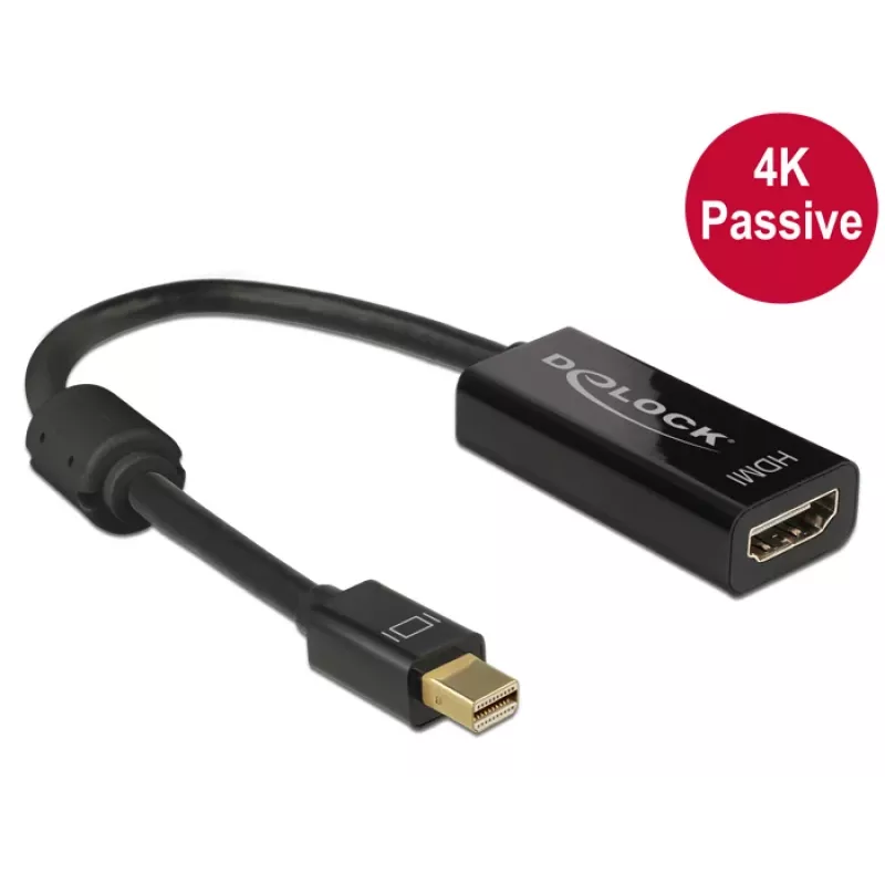 Videokabel-Adapter DeLOCK 62613 Mini DisplayPort auf HDMI