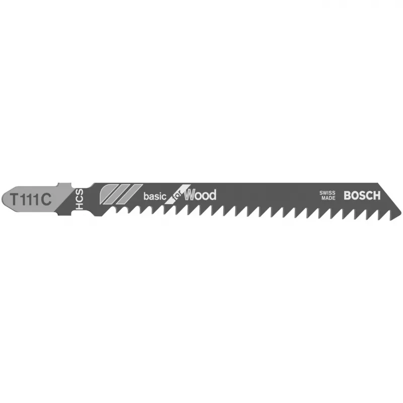 Bosch T 111 C Stichsägeblatt aus Kohlenstoffstahl (HCS) 3 Stk.