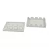 Synergy21 Keystone, Modulträger, Patchpanel für 4x TP-Module, Aufputzmontage, Weiß (ABS)