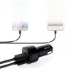 CC-T8 ultraschneller Autoladegerät 2xUSB 3.0 6A 36W + Micro-USB-Kabel 1m