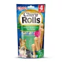 INABA Churu Rolls Hühnerrezept umwickelt Thunfischrezept - Katzenleckerli - 4x10 g