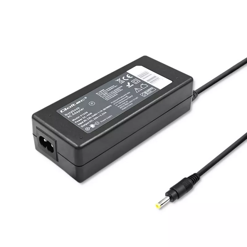 Qoltec 51509 45W Netzteil für Lenovo | 45W | 20V | 2,25A | 4,0*1,7 | +Netzkabel