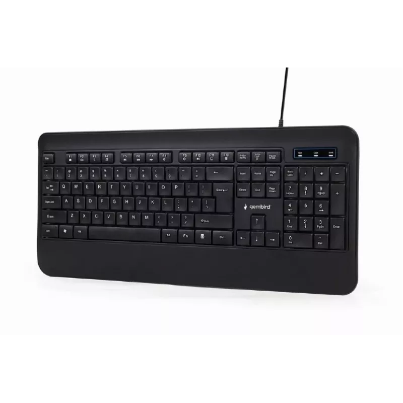 TASTATUR MULTIMEDIA USB ENG/SCHWARZ KB-UML-03 GEMBIRD