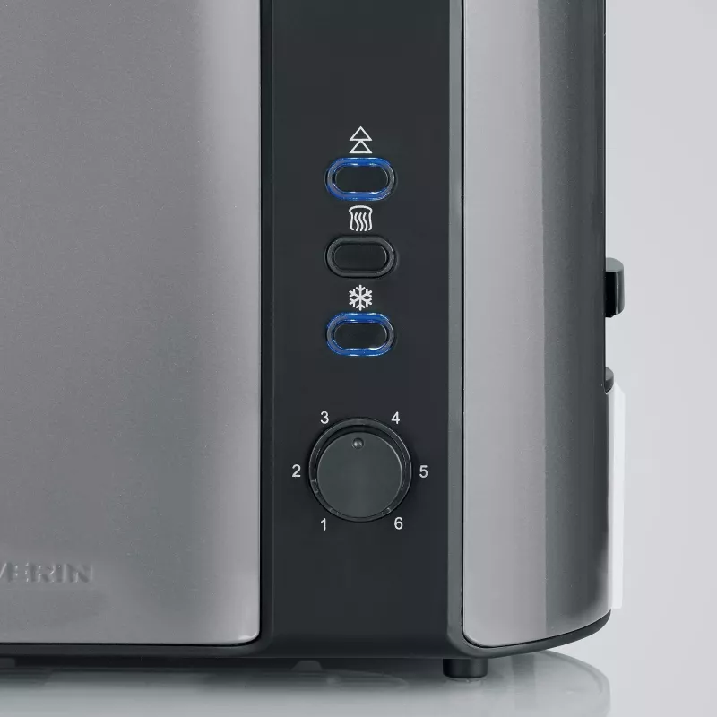 Toaster Severin AT 9573 2 Scheiben 800 W Anthrazit Schwarz