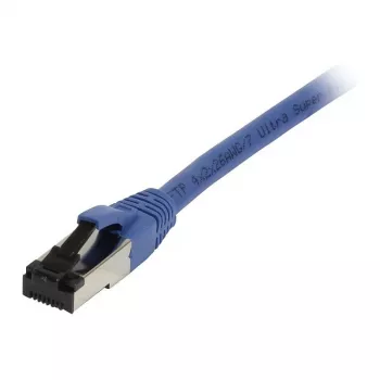 Synergy 21 Patchkabel RJ45, CAT8.1 2000 MHz, 0,25 m, Blau, S-STP(S/FTP), TPE(Ultra SuperFlex), AWG26, Synergy 21 - Digital/Daten - Netzwerk