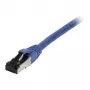 Synergy 21 Patchkabel RJ45, CAT8.1 2000 MHz, 0,25 m, Blau, S-STP(S/FTP), TPE(Ultra SuperFlex), AWG26, Synergy 21 - Digital/Daten - Netzwerk
