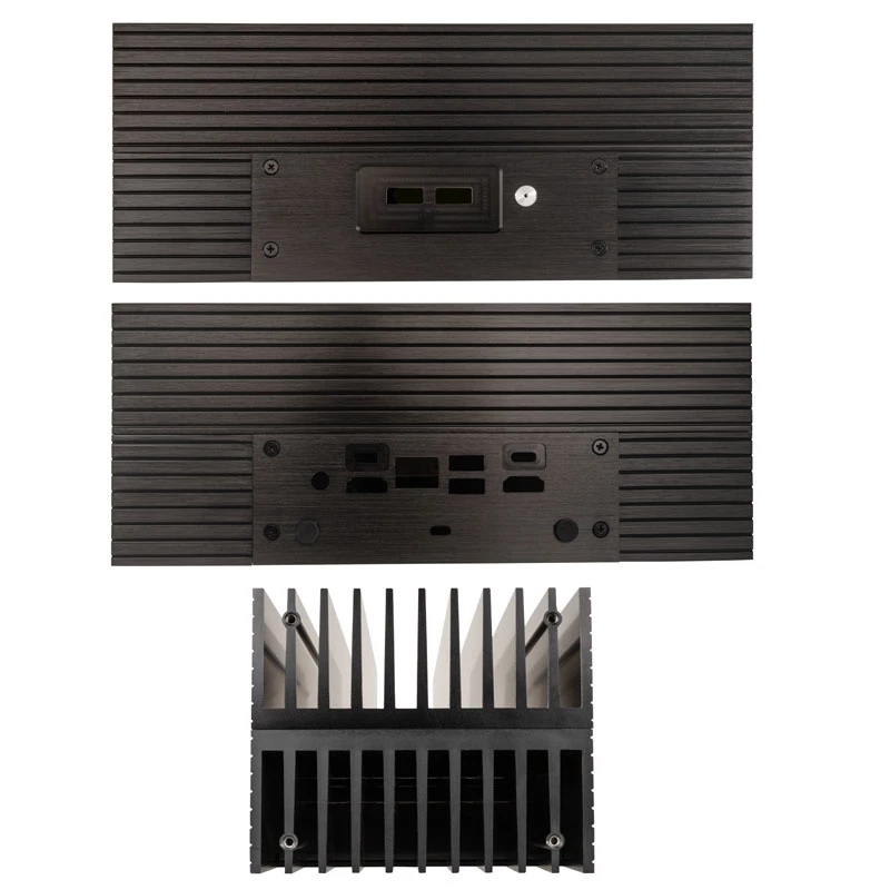 PC-Gehäuse Akasa Turing TN Ultra Small Form Factor Schwarz