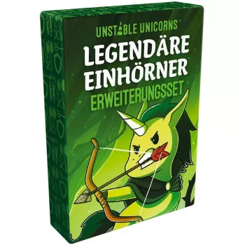 Unstable Unicorns - Legendäre Einhörner, Kartenspiel-Erweiterung