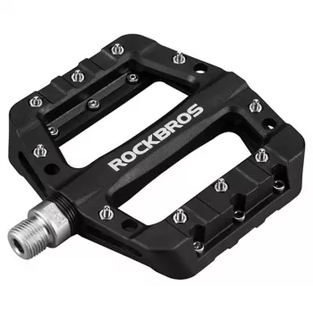 Rockbros 2017-12CBK Nylon Fahrradpedalset - Schwarz