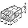 Wago 2273-202 Kabelverbinder/-trenner Transparent, Weiß