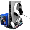 Kühlständer CANYON CS-51 RGB für PS5 schlank Schwarz mit dualer Controller-Ladestation