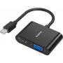 Videoadapter HAMA Classic Line Mini DisplayPort auf VGA/HDMI 2in1, Ultra HD 4K Unterstützung