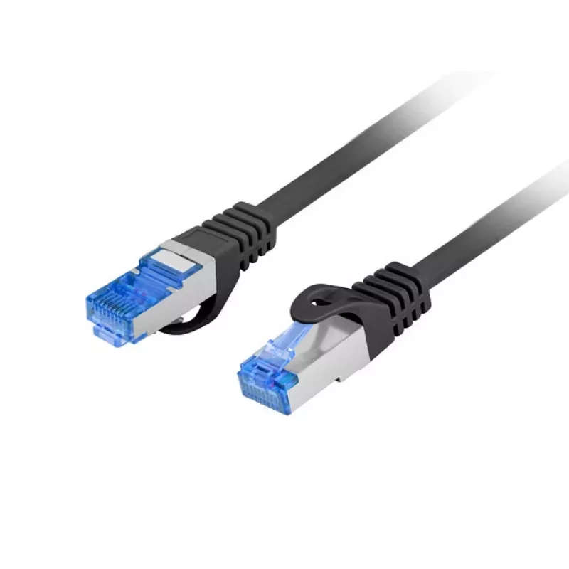 Netzwerkkabel LANBERG PCF6A-10CC-0150-BK Cat6a S/FTP RJ-45 1,5 m Schwarz