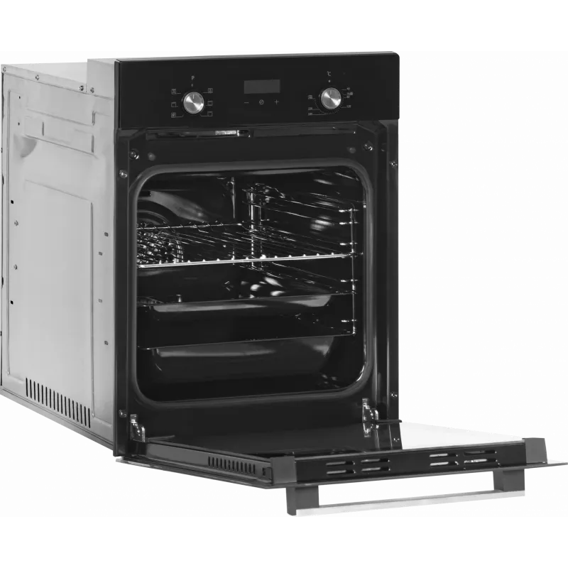 Einbau-Backofen SIMFER 4207DERSP.1 — 47 L, multifunktional, manuelle Pop-up-Knebel, schwarz, 59,5×45 cm