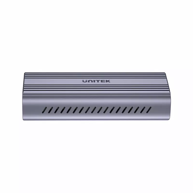 SSD-Gehäuse UNITEK S1226A Schwarz Grau M.2 PCI Express 40 Gbit/s