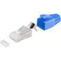 Kabelverbinder RJ-45 ShiverPeaks 72067-10B Blau Weiß