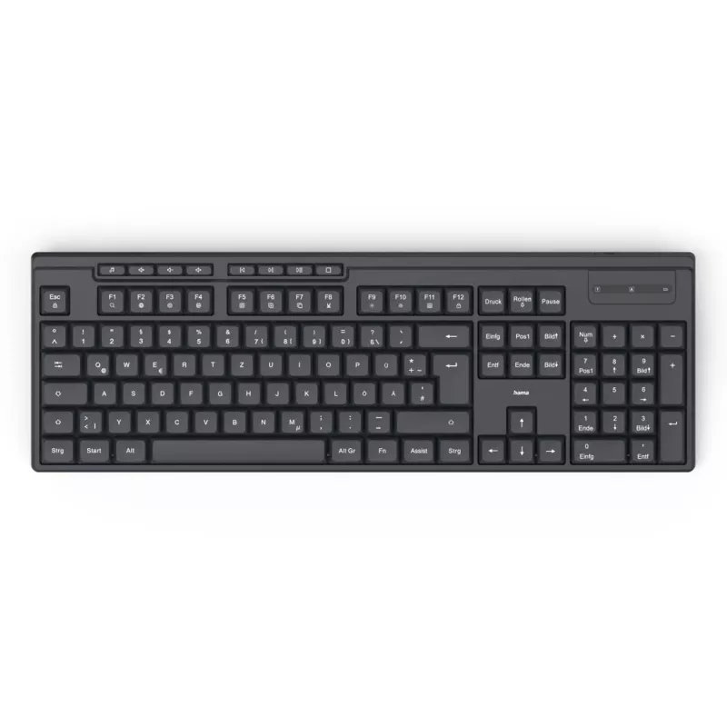 Tastatur- und Maus-Set WKM-200 schwarz