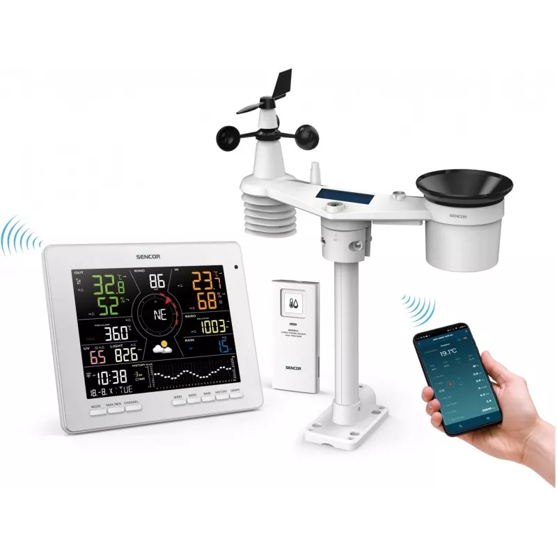 Wetterstation SWS 16600 WiFi 7 in 1
