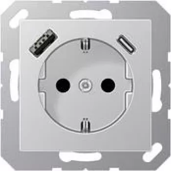 JUNG A1520-15CAAL - Typ F - 5 - 35 °C - Kunststoff - IP20 - 16 A - 50/60 Hz